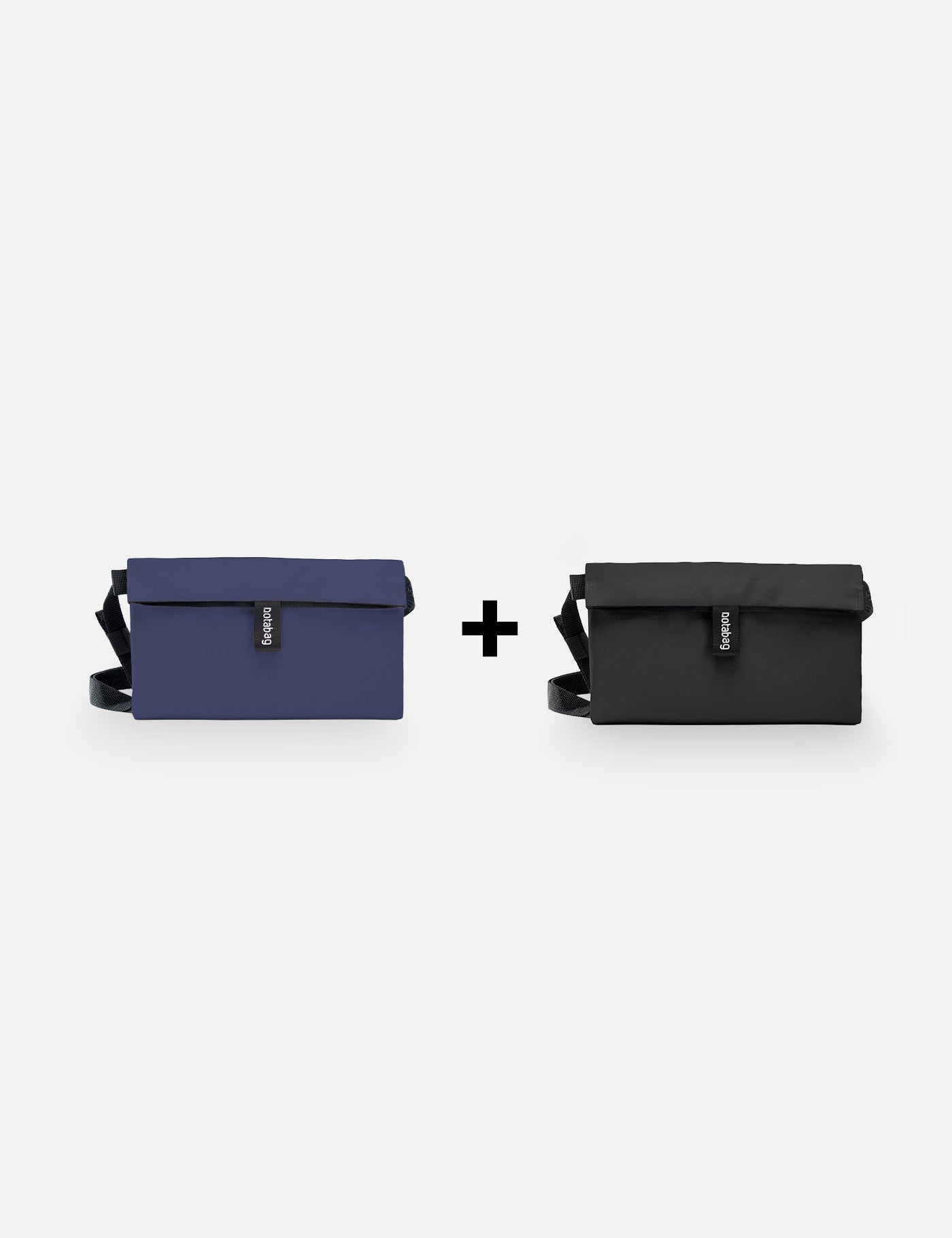 Crossbody Navy Blue + Black