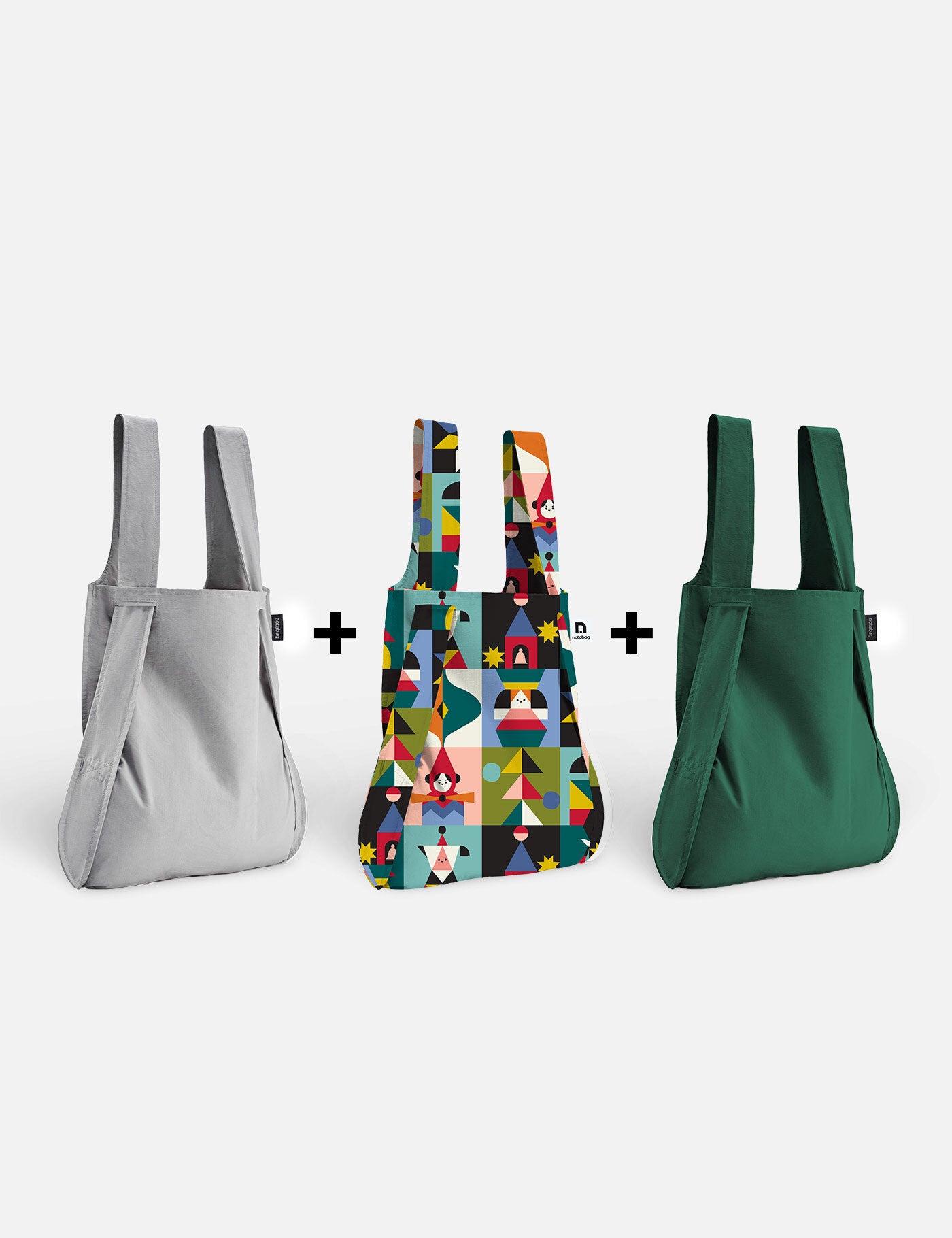 Original – Grey + Original – Playground + Original – Forest Green