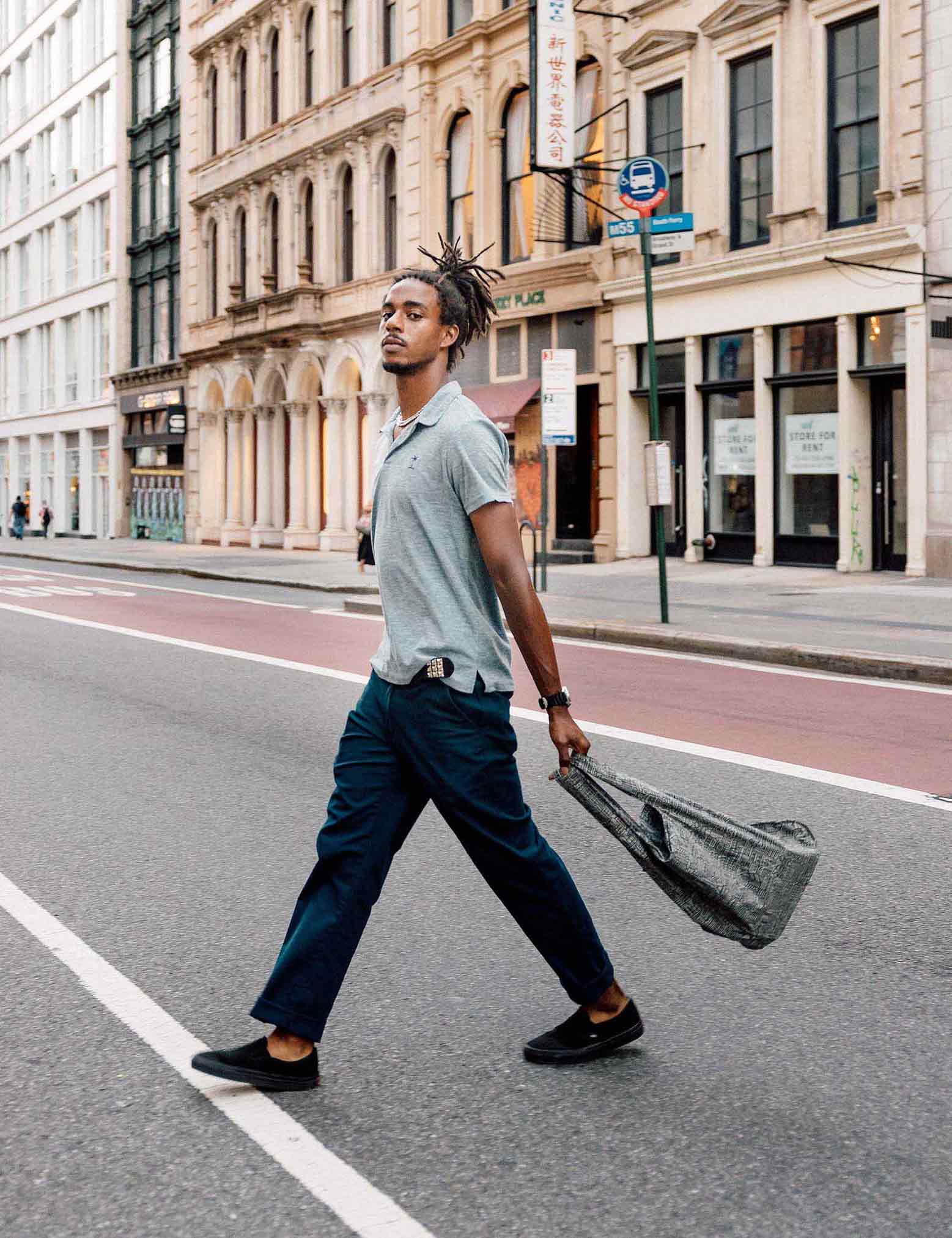 Notabag Hello World – Grey/Black