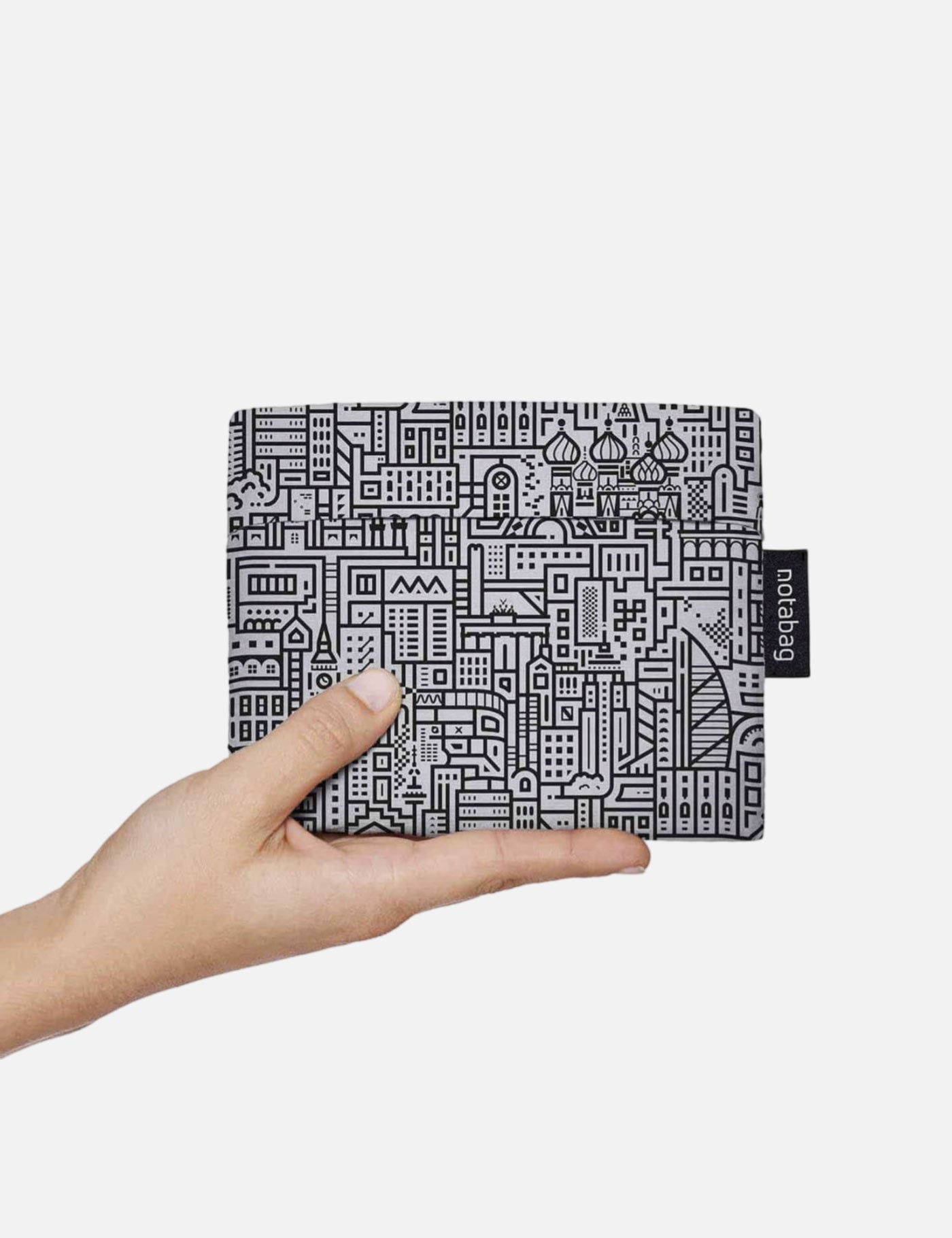Notabag Hello World – Grey/Black