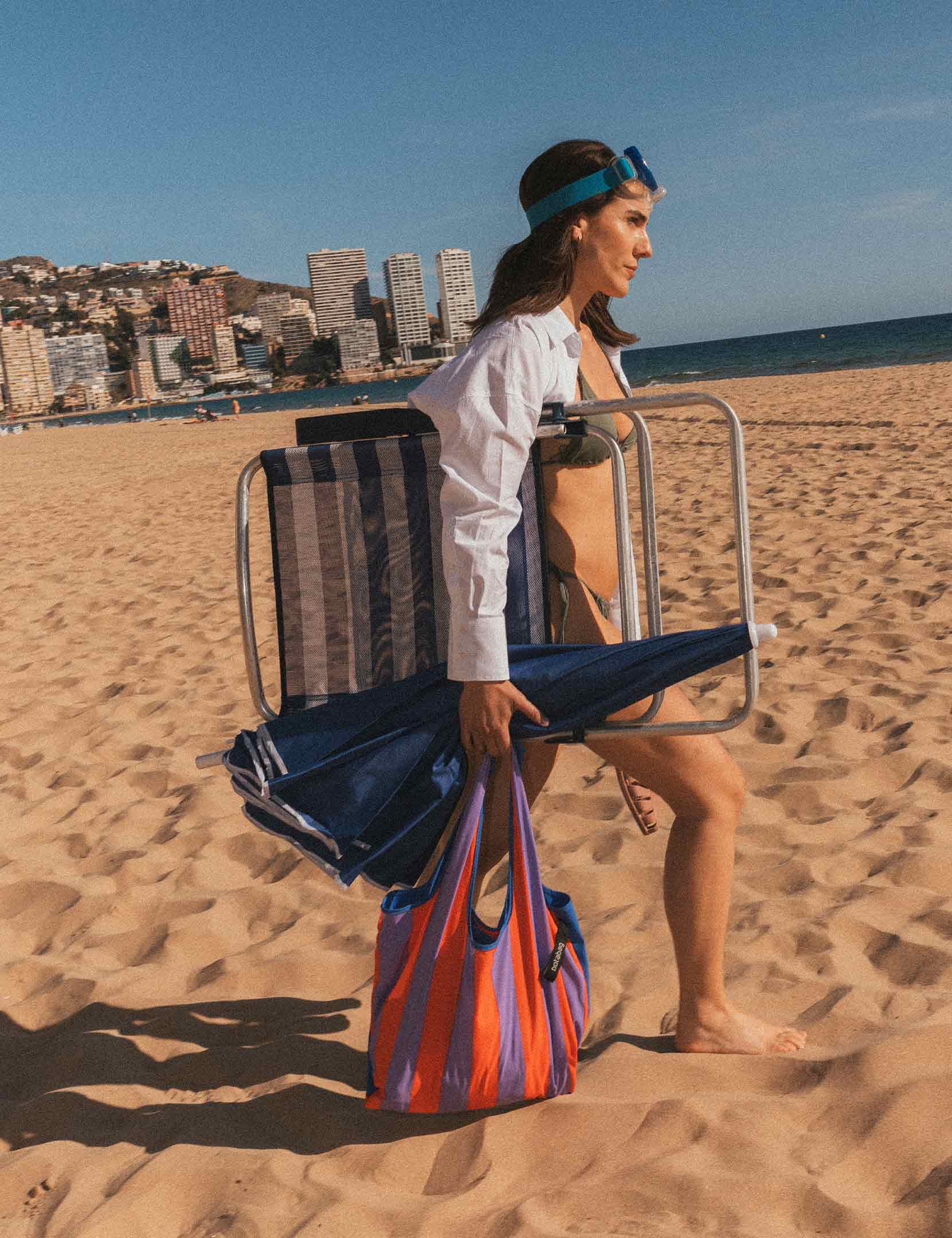 Tote – Royal Stripes