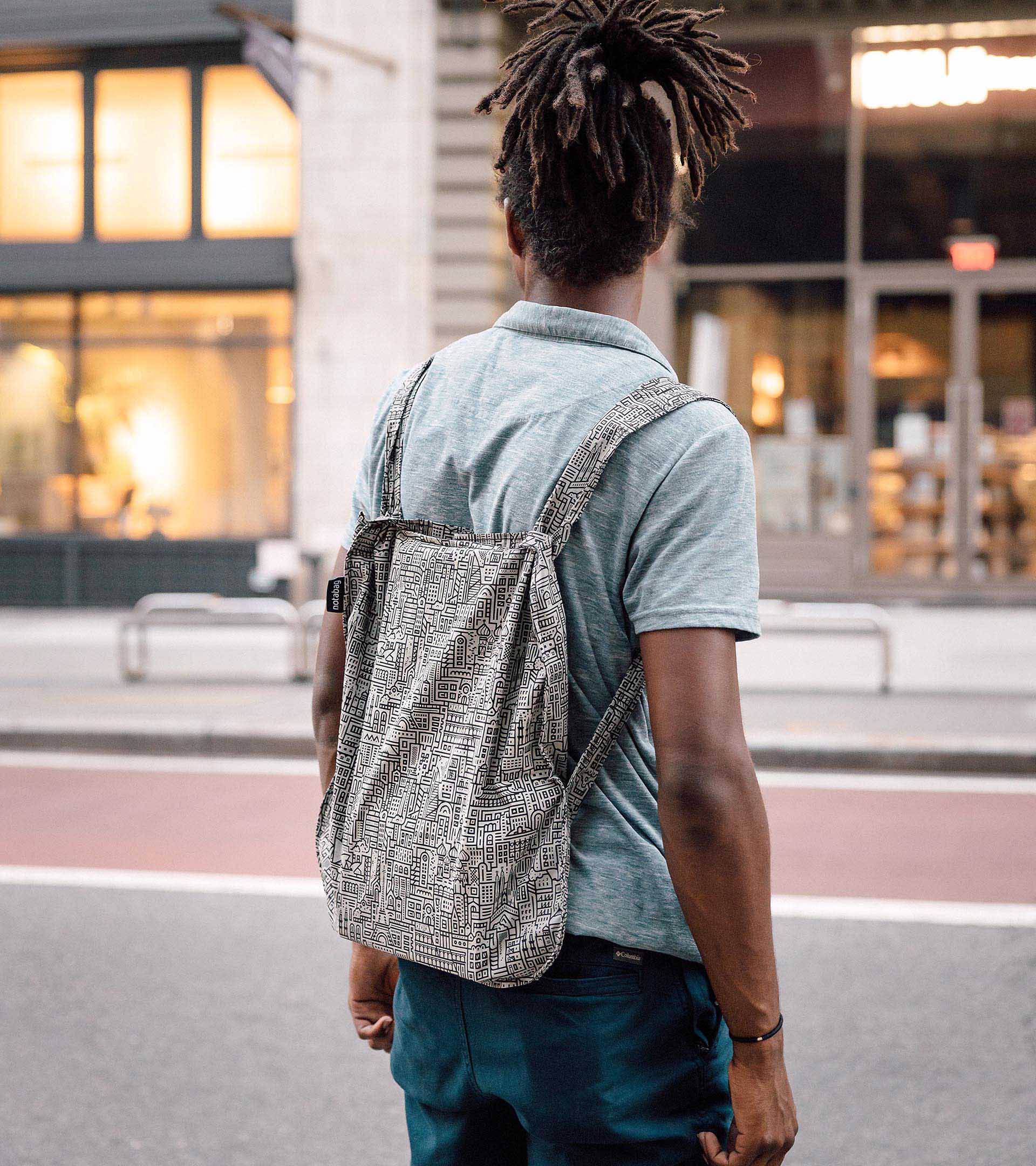 Notabag Hello World - Grey/Black - Pack of 5