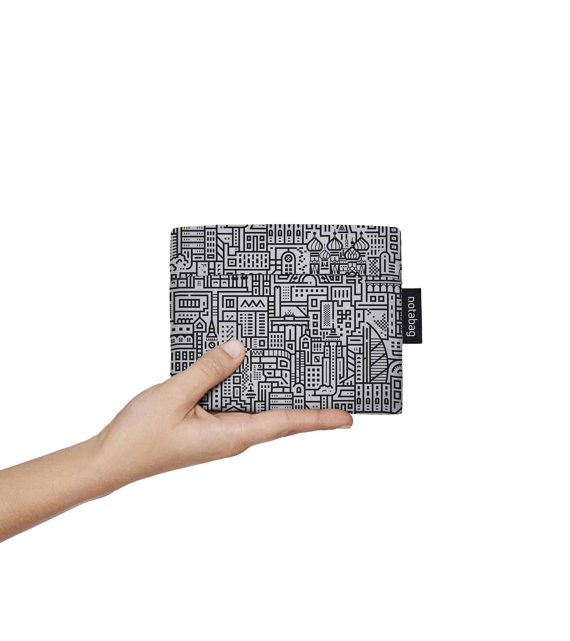Notabag Hello World - Grey/Black - Pack of 5