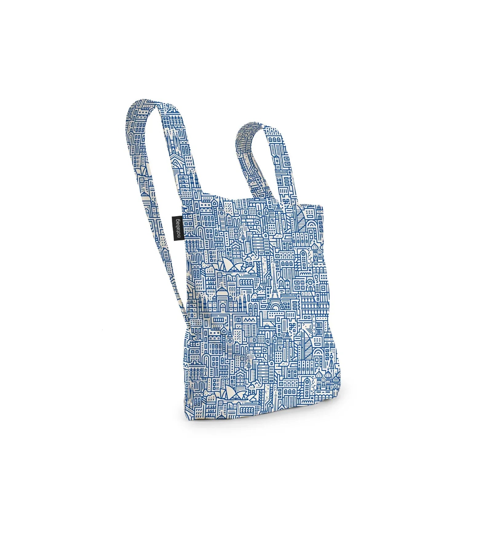 Notabag Hello World - Raw/Blue - Pack of 5