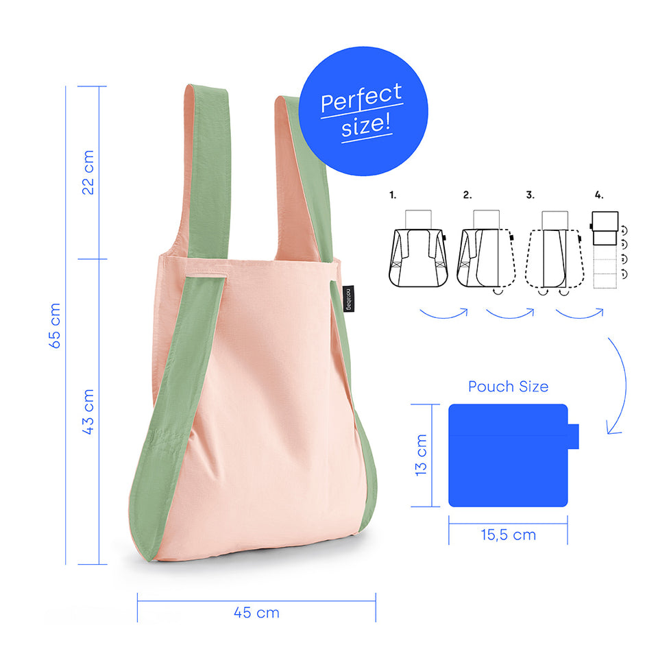 Notabag – Olive/Rose