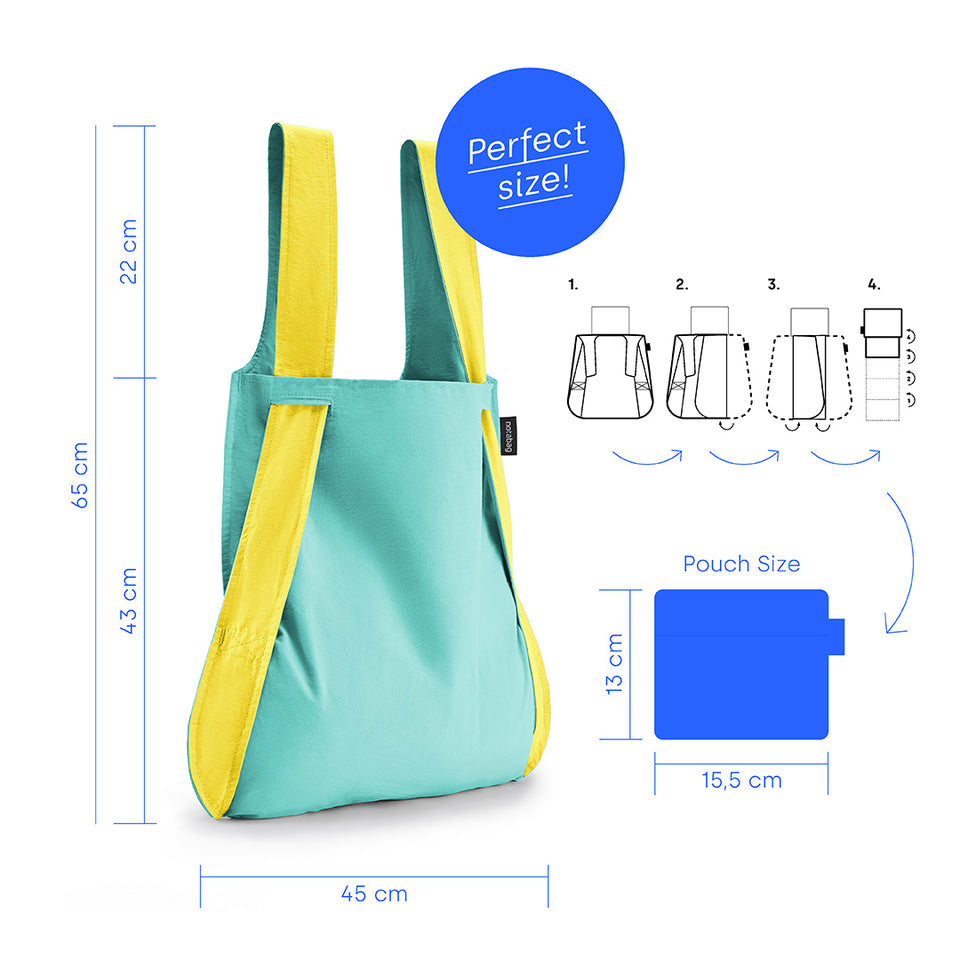 Notabag – Yellow/Mint