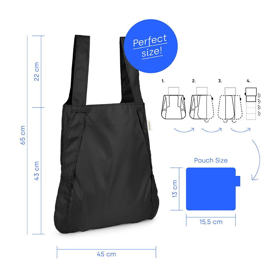 Notabag Recycled – Black