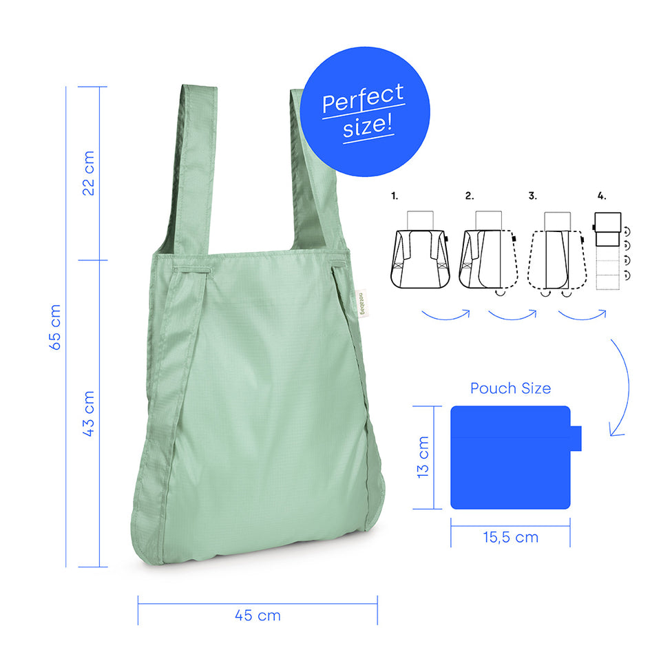 Notabag Recycled – Sage