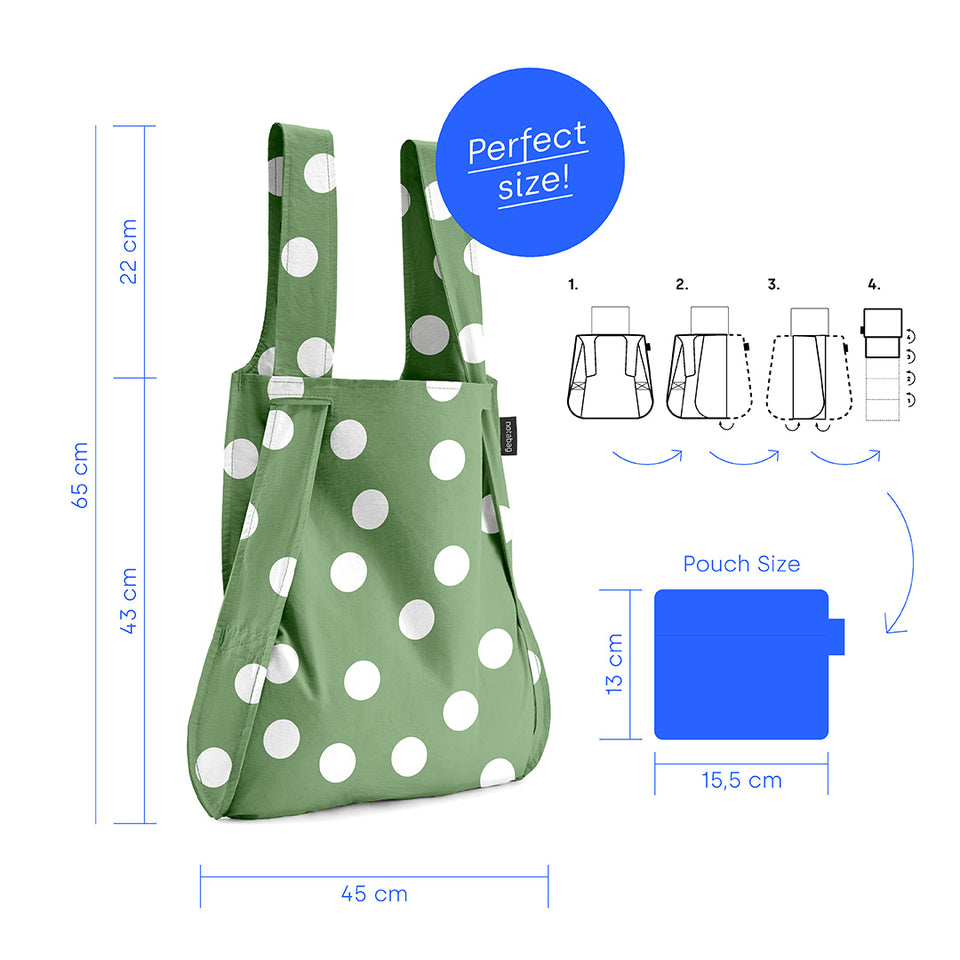 Notabag – Olive Dots