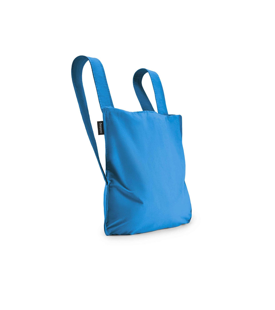 Notabag – Blue - Notabag - convertible bag - bag & backpack - reusable bag
