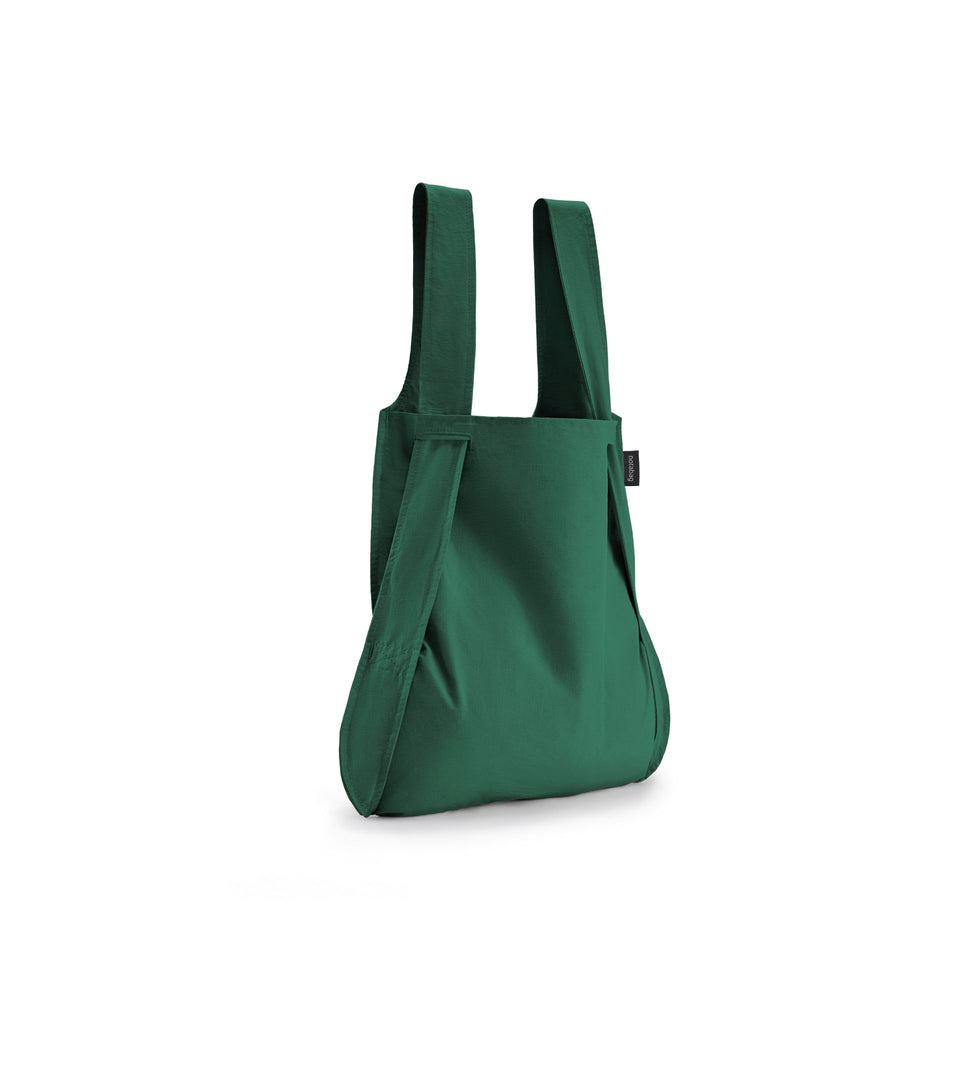 Notabag – Forest Green - Notabag - convertible bag - bag & backpack - reusable bag