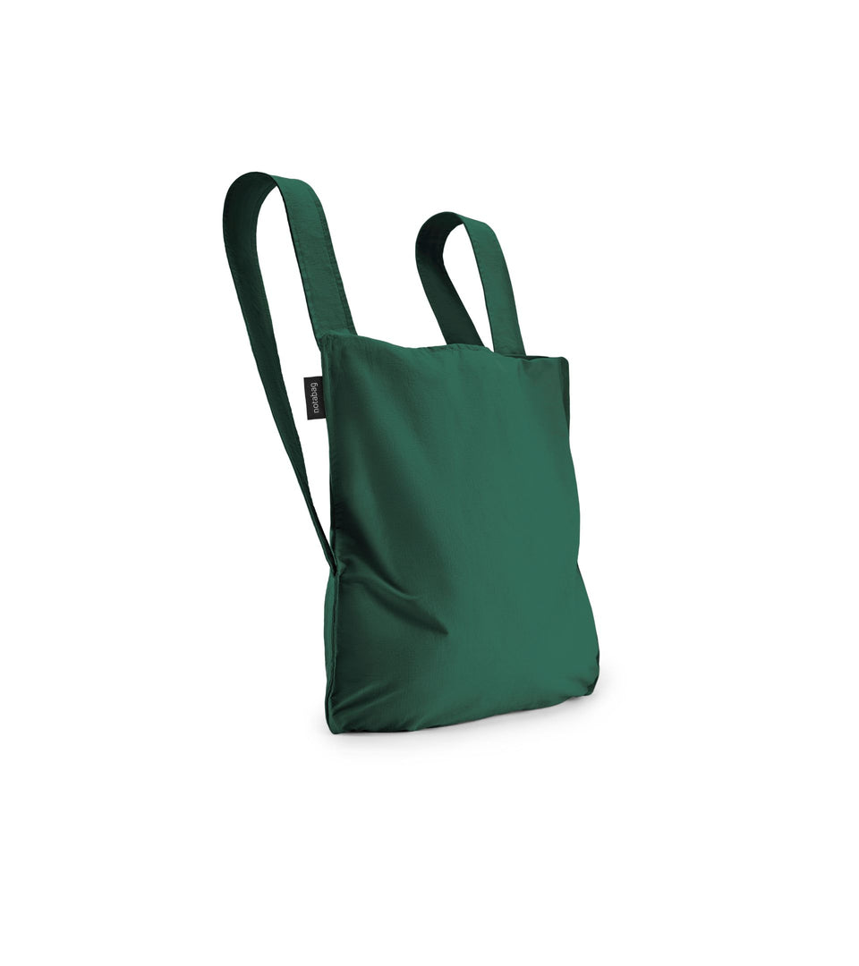 Notabag – Forest Green - Notabag - convertible bag - bag & backpack - reusable bag