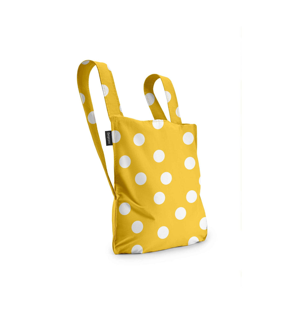 Notabag – Golden Dots - Notabag - convertible bag - bag & backpack - reusable bag