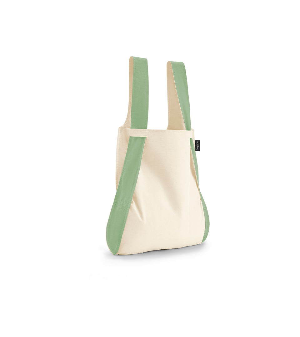 Notabag – Olive/Raw - Notabag - convertible bag - bag & backpack - reusable bag