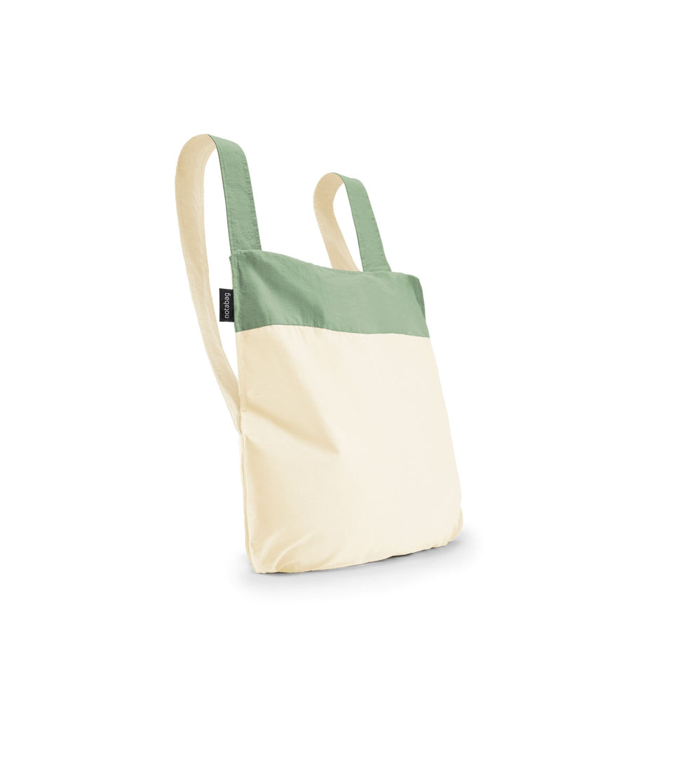 Notabag – Olive/Raw - Notabag - convertible bag - bag & backpack - reusable bag