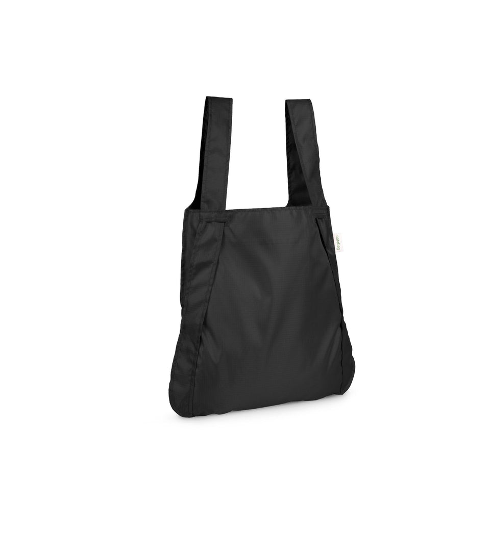 Notabag Recycled – Black - Notabag - convertible bag - bag & backpack - reusable bag