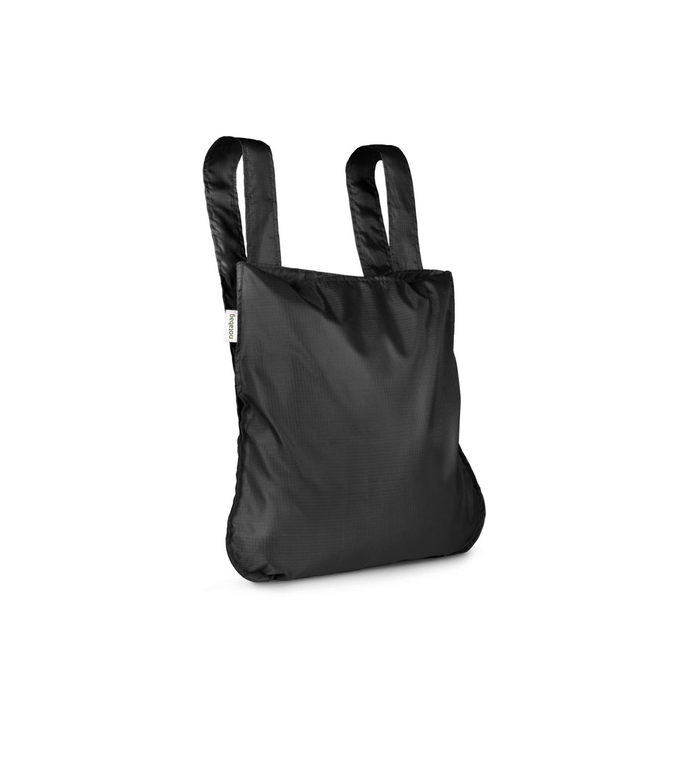 Notabag Recycled – Black - Notabag - convertible bag - bag & backpack - reusable bag