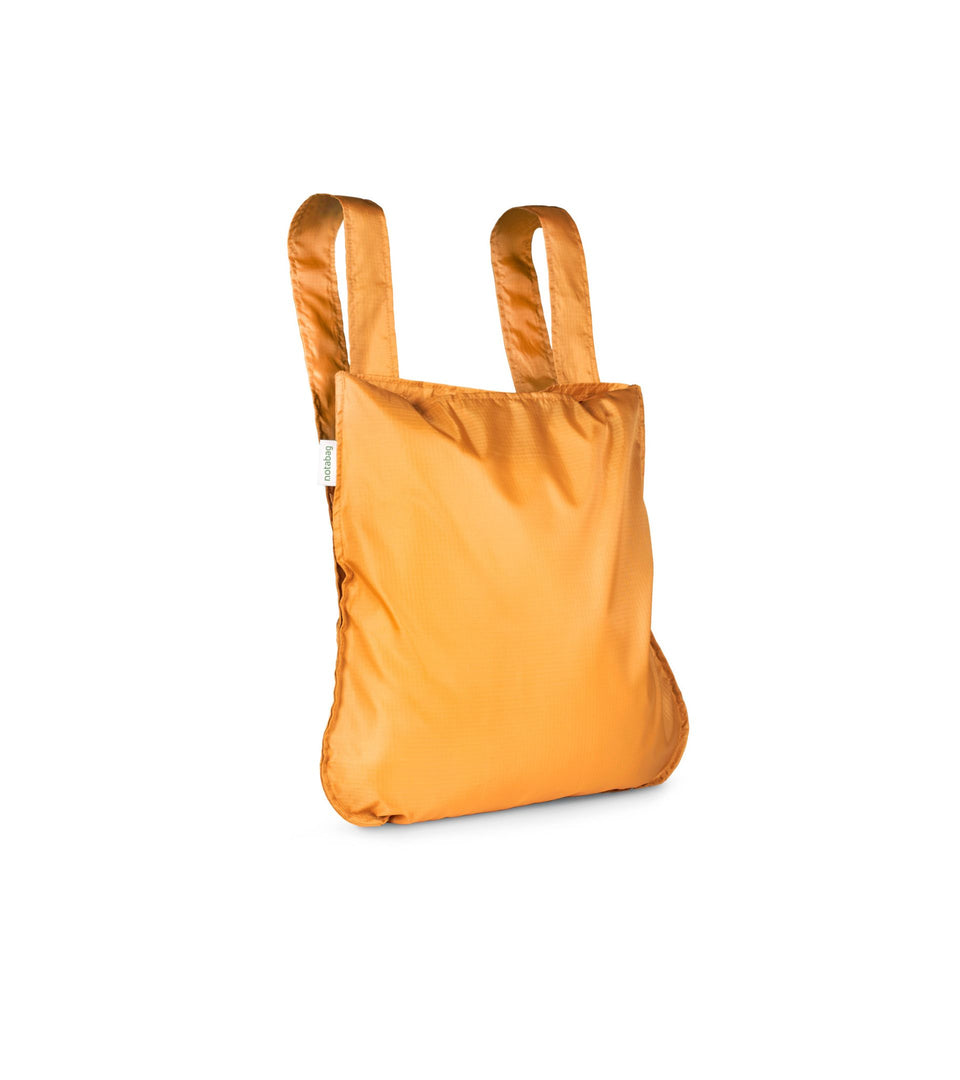 Notabag Recycled – Mustard - Notabag - convertible bag - bag & backpack - reusable bag
