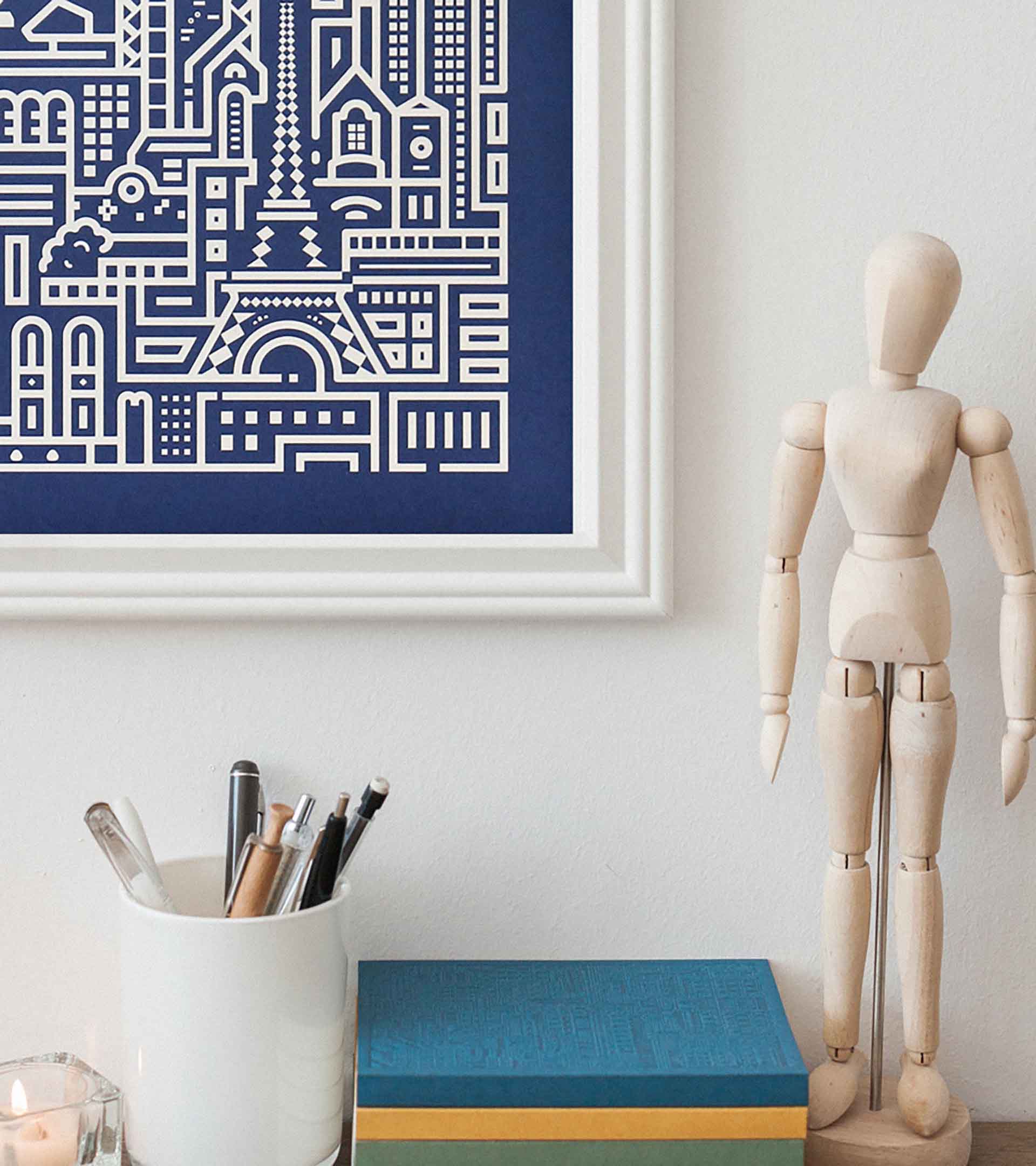 Hello World Poster - Notabag - convertible bag - bag & backpack - reusable bag