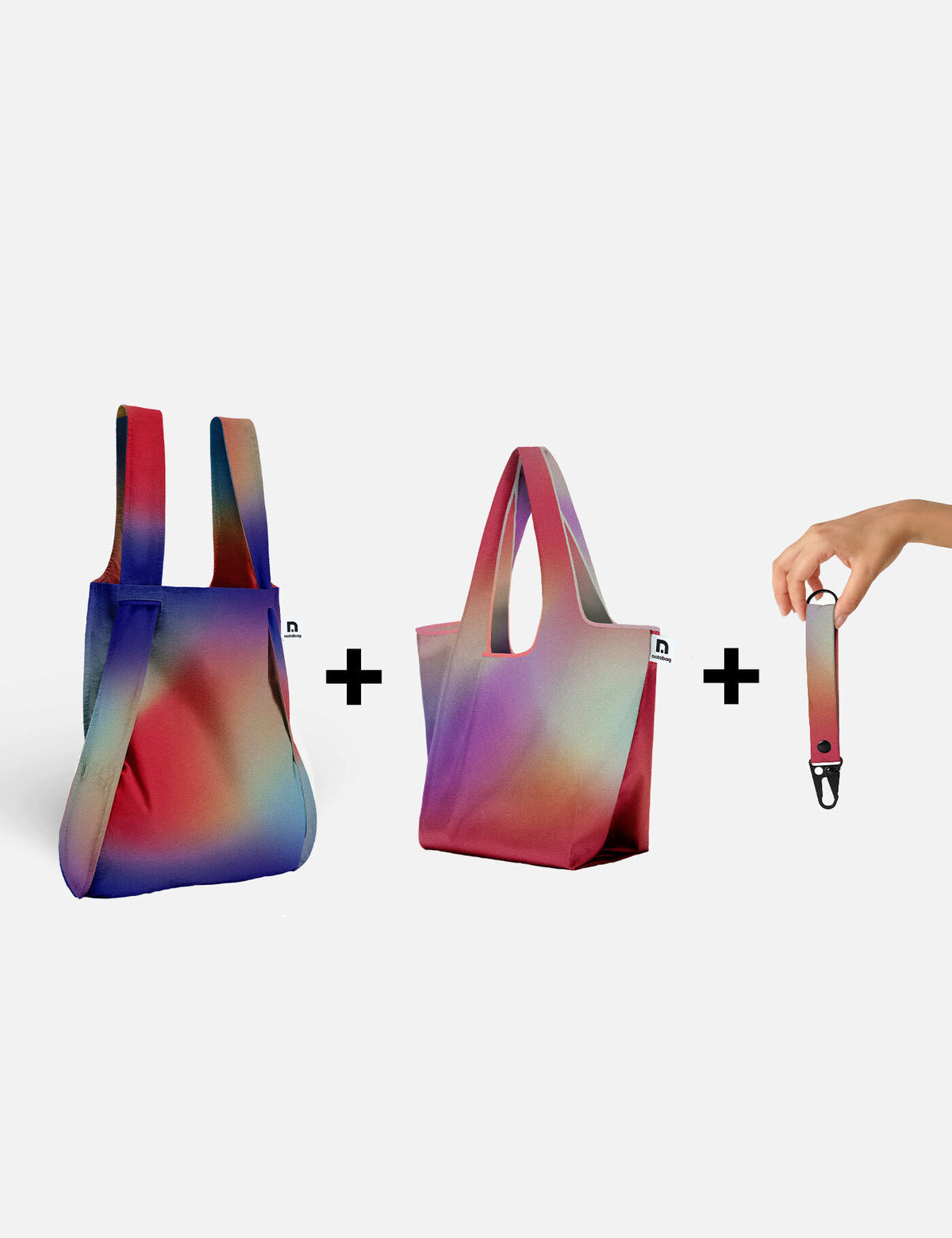 Original – Aurora + Tote – Sunbeam + Keychain – Sunbeam