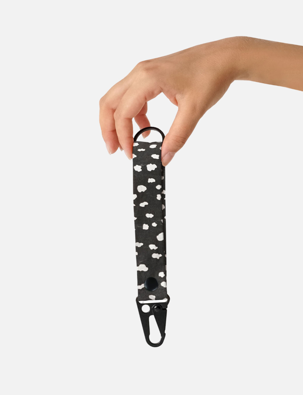 Keychain - Black Sprinkle - Set of 6