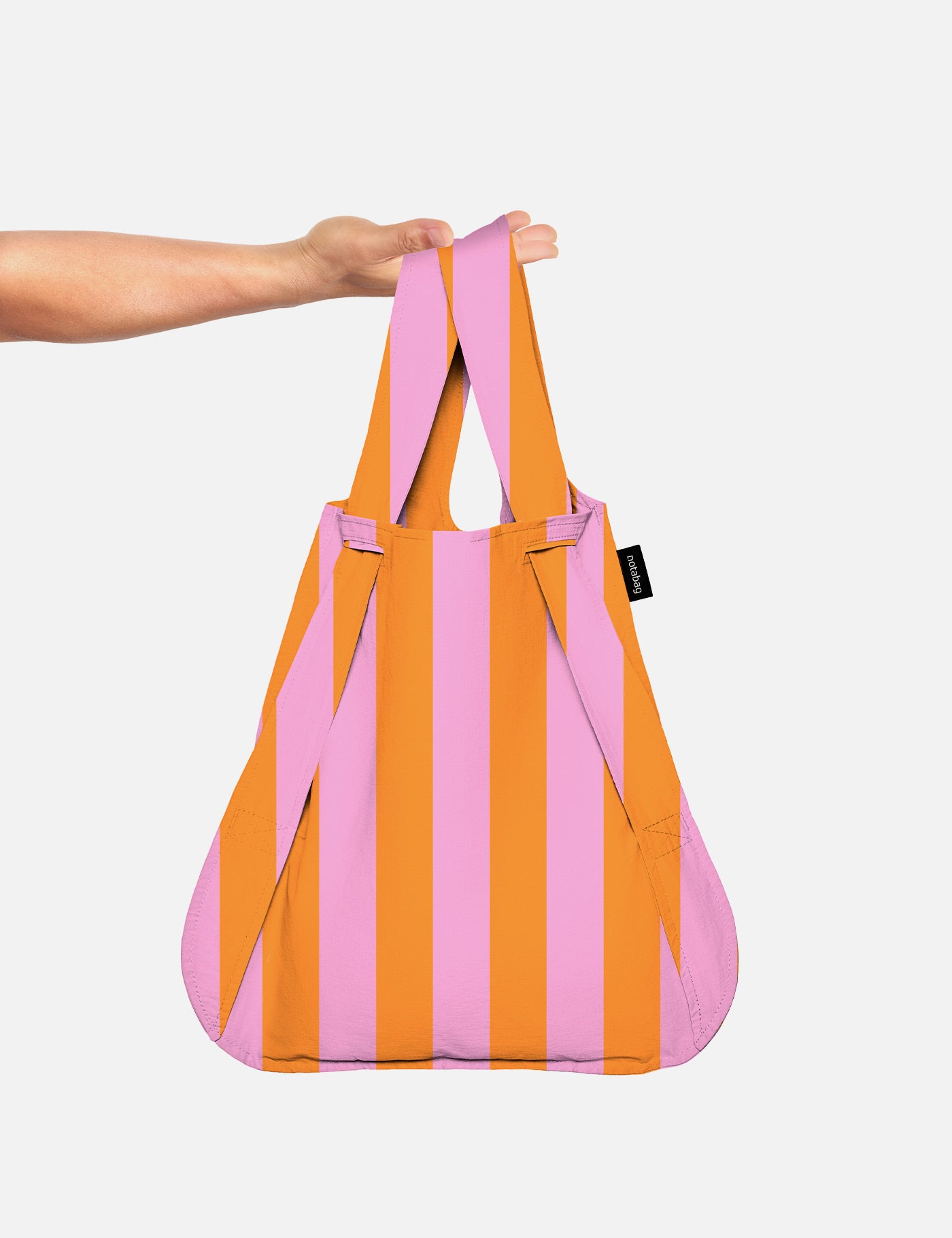 Notabag – Orange/Pink Stripes