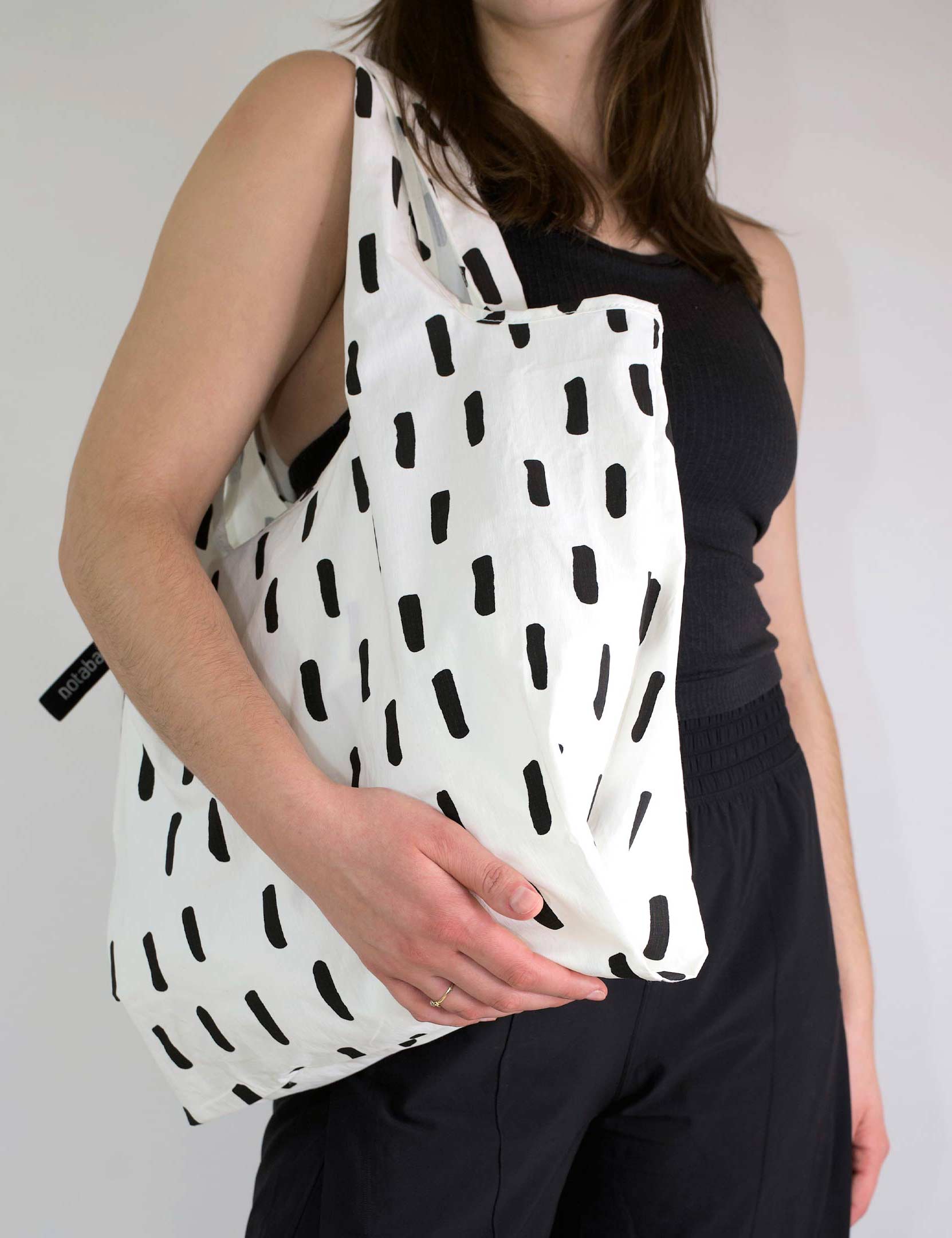 Tote - Black Brush - Pack of 5