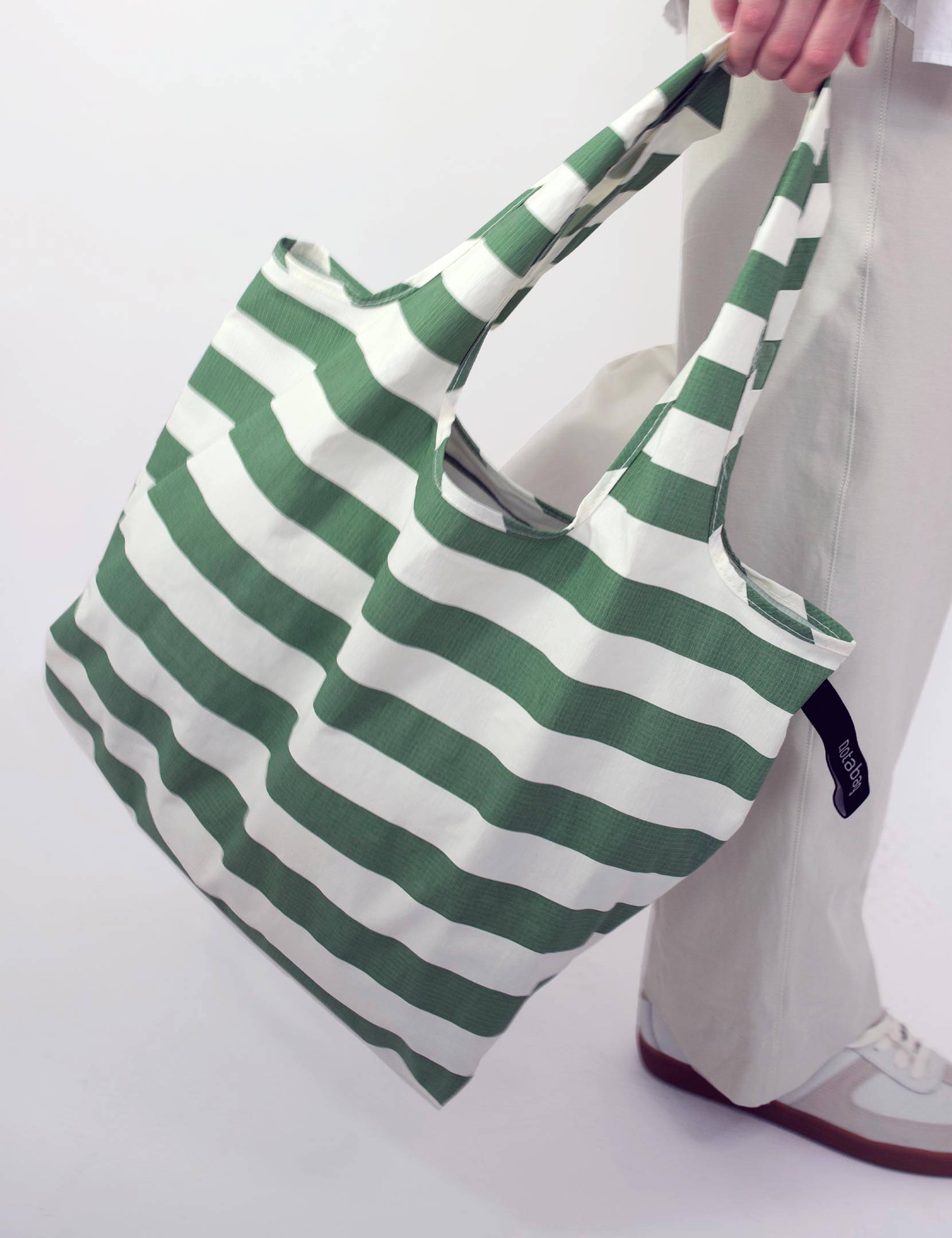 Tote - Olive Stripes - Pack of 5