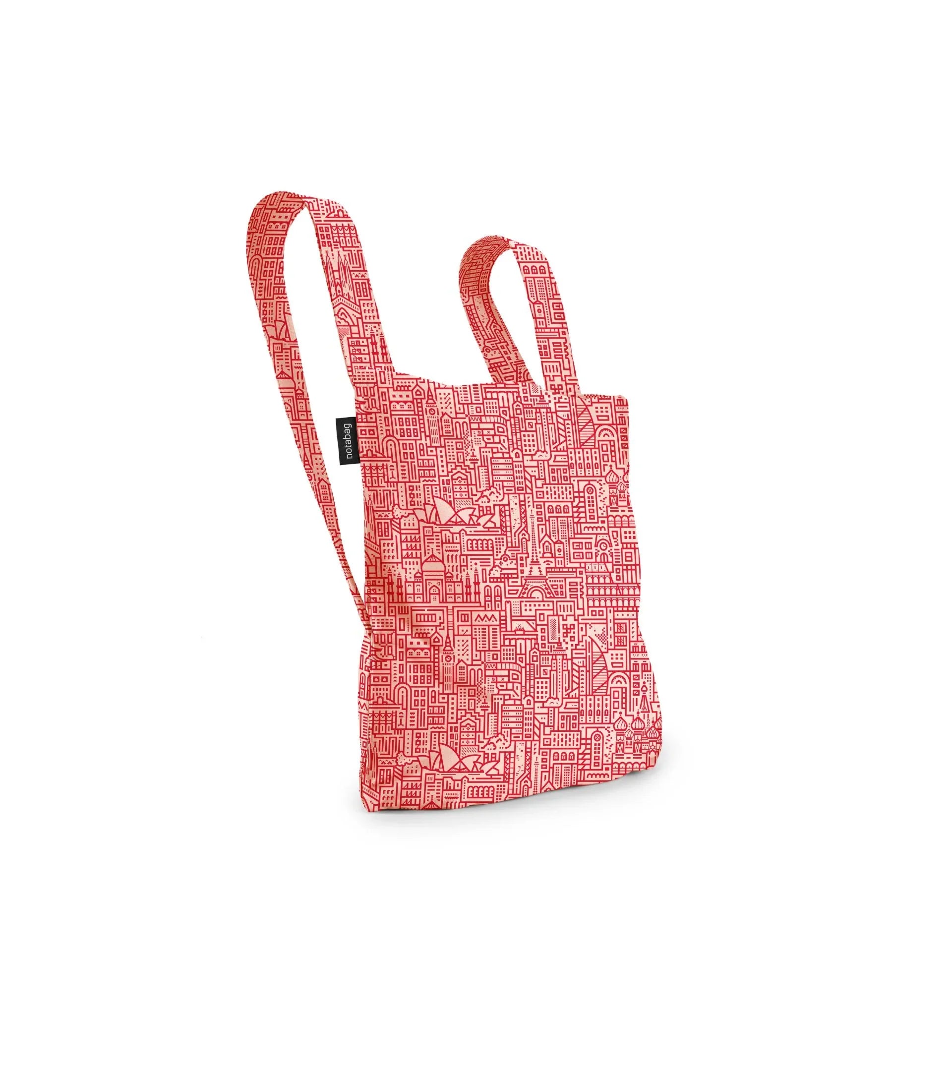 Notabag Hello World - Rose/Red - Pack of 5