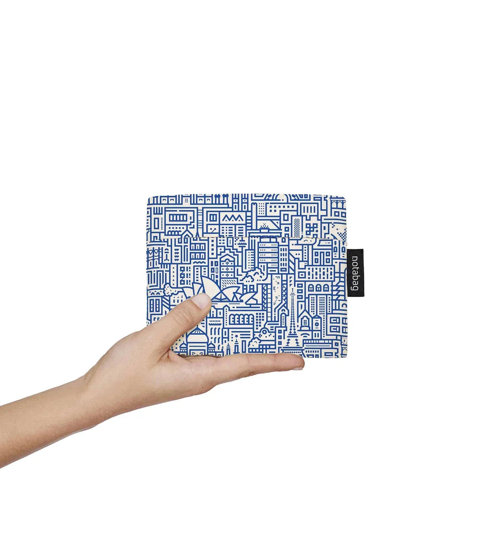Notabag Hello World - Raw/Blue - Pack of 5