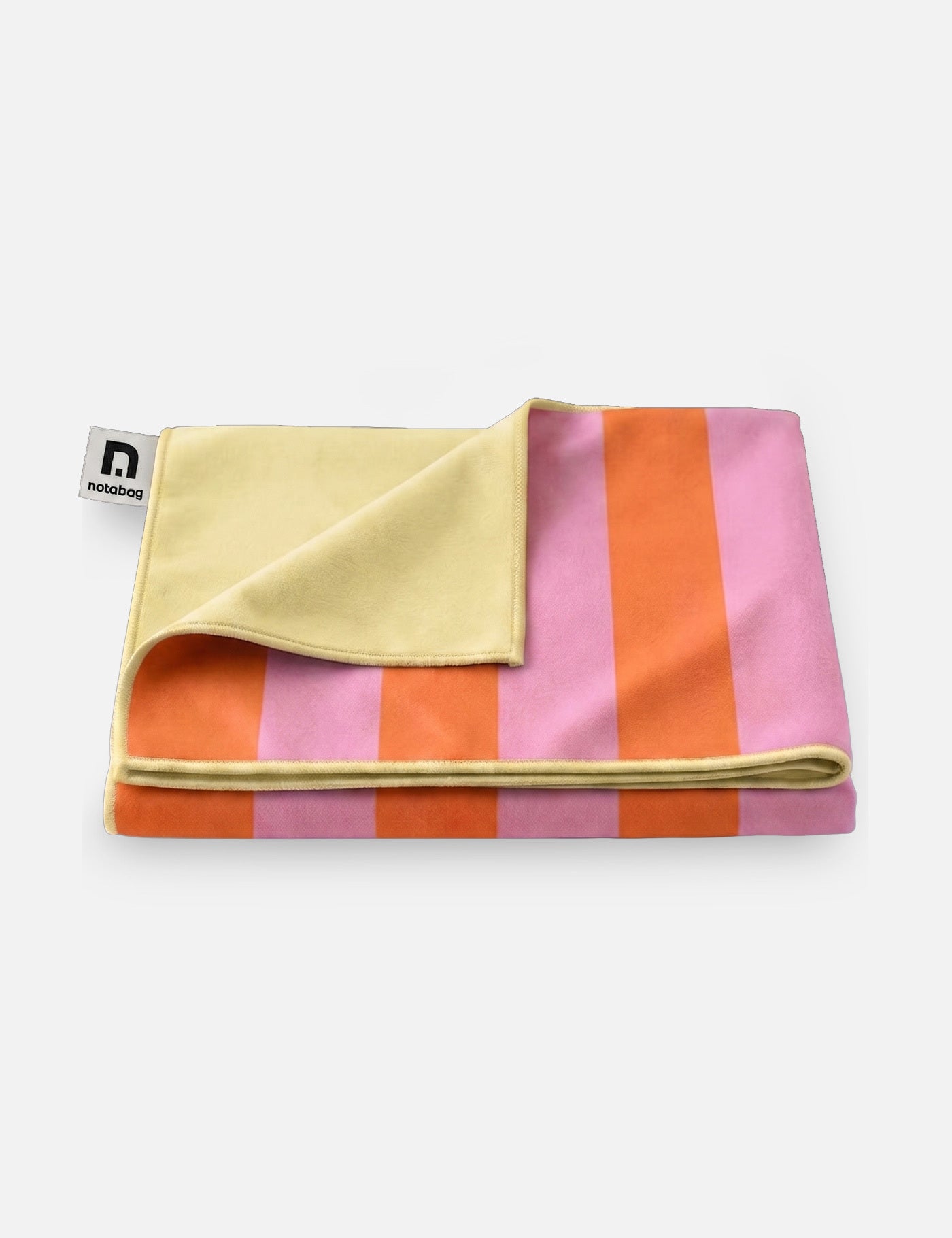 Towel – Orange/Pink Stripes