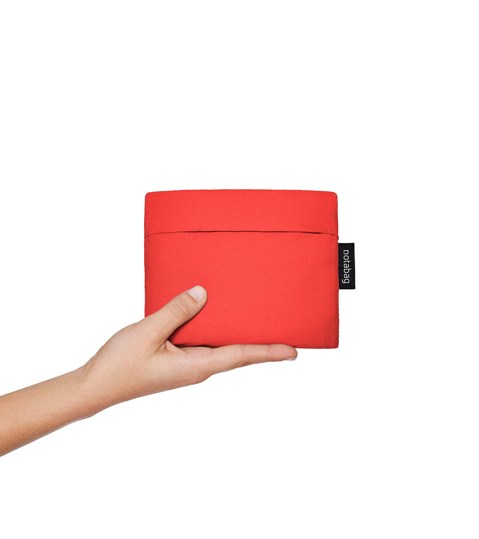Notabag – Red - Notabag - convertible bag - bag & backpack - reusable bag