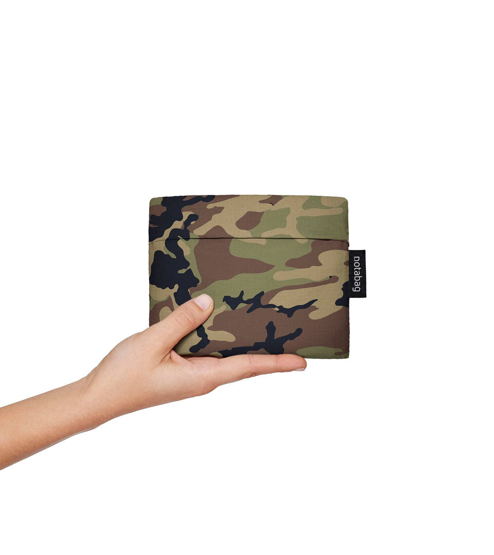 Notabag Camouflage – Yellow - Notabag - convertible bag - bag & backpack - reusable bag