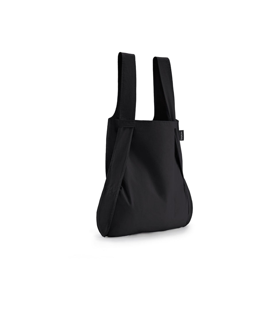Notabag – Black - Notabag - convertible bag - bag & backpack - reusable bag