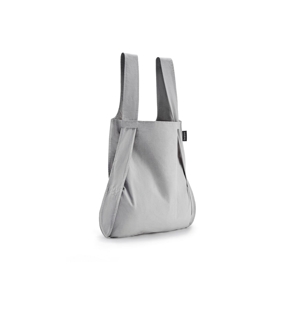 Notabag – Grey - Notabag - convertible bag - bag & backpack - reusable bag