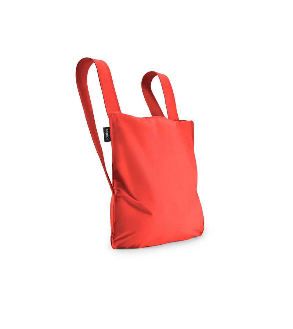 Notabag – Red - Notabag - convertible bag - bag & backpack - reusable bag