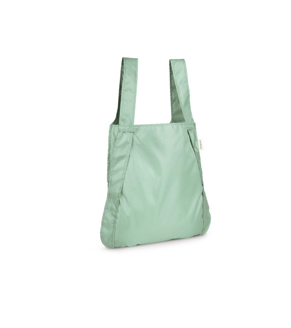 Notabag Recycled – Sage - Notabag - convertible bag - bag & backpack - reusable bag
