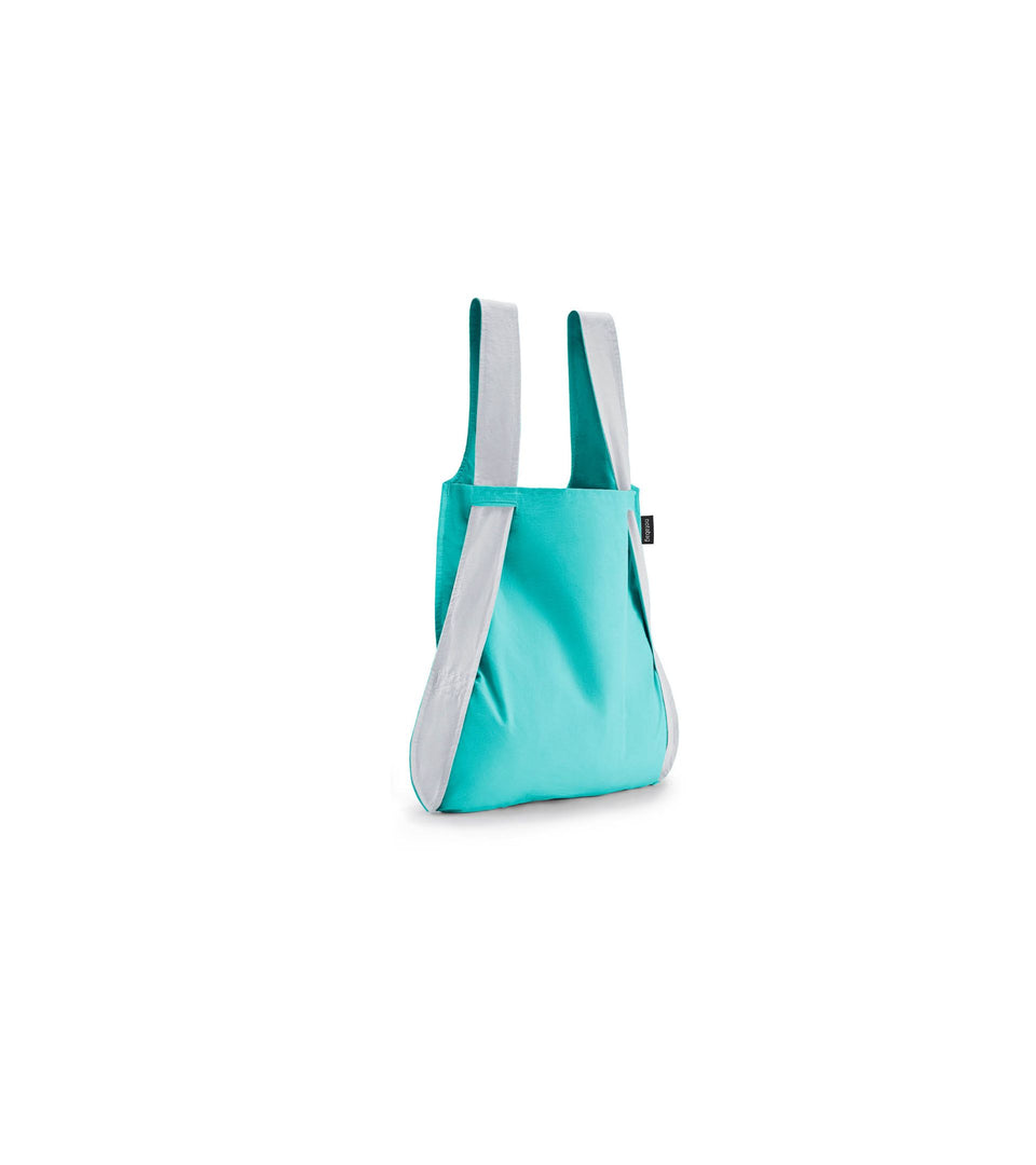 Notabag Reflective Mini – Mint - Notabag - convertible bag - bag & backpack - reusable bag