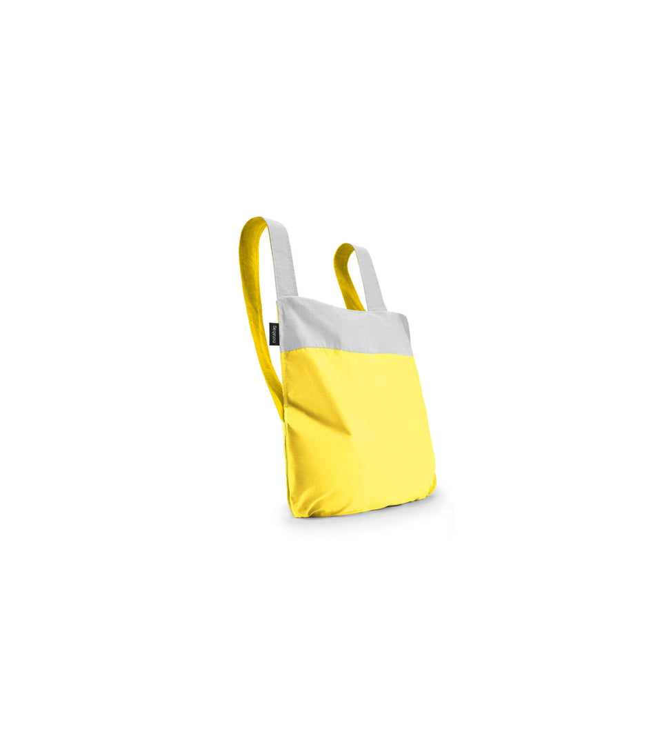 Notabag Reflective Mini – Yellow - Notabag - convertible bag - bag & backpack - reusable bag