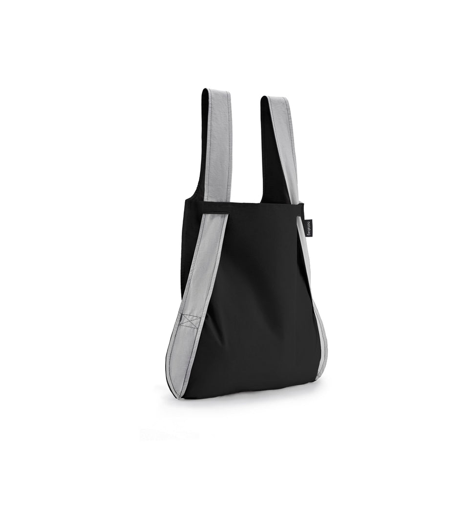 Notabag Reflective – Black - Notabag - convertible bag - bag & backpack - reusable bag