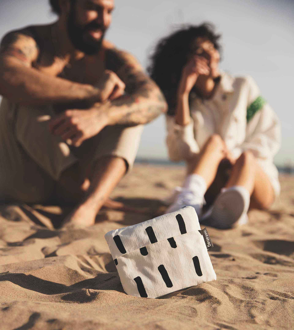 Notabag – Black Brush - Notabag - convertible bag - bag & backpack - reusable bag