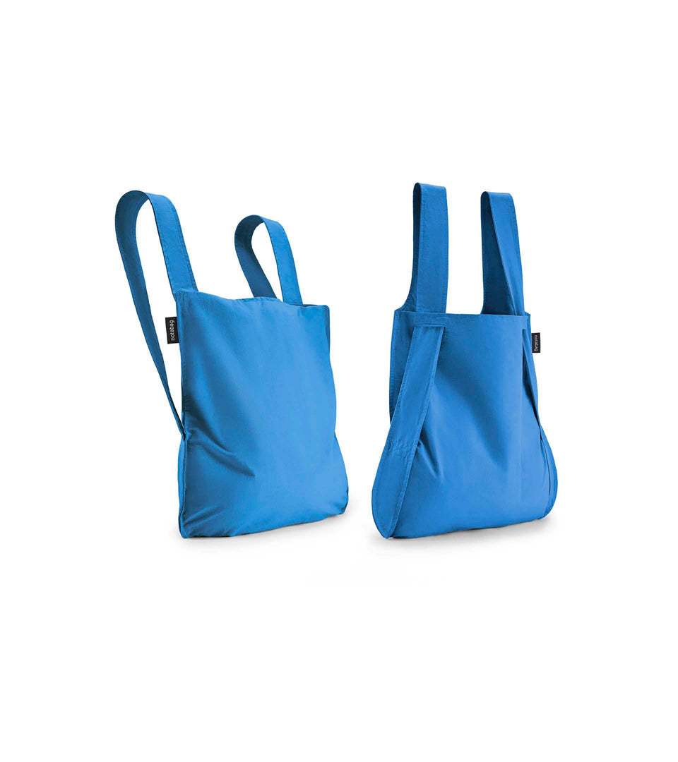Notabag – Blue - Notabag - convertible bag - bag & backpack - reusable bag