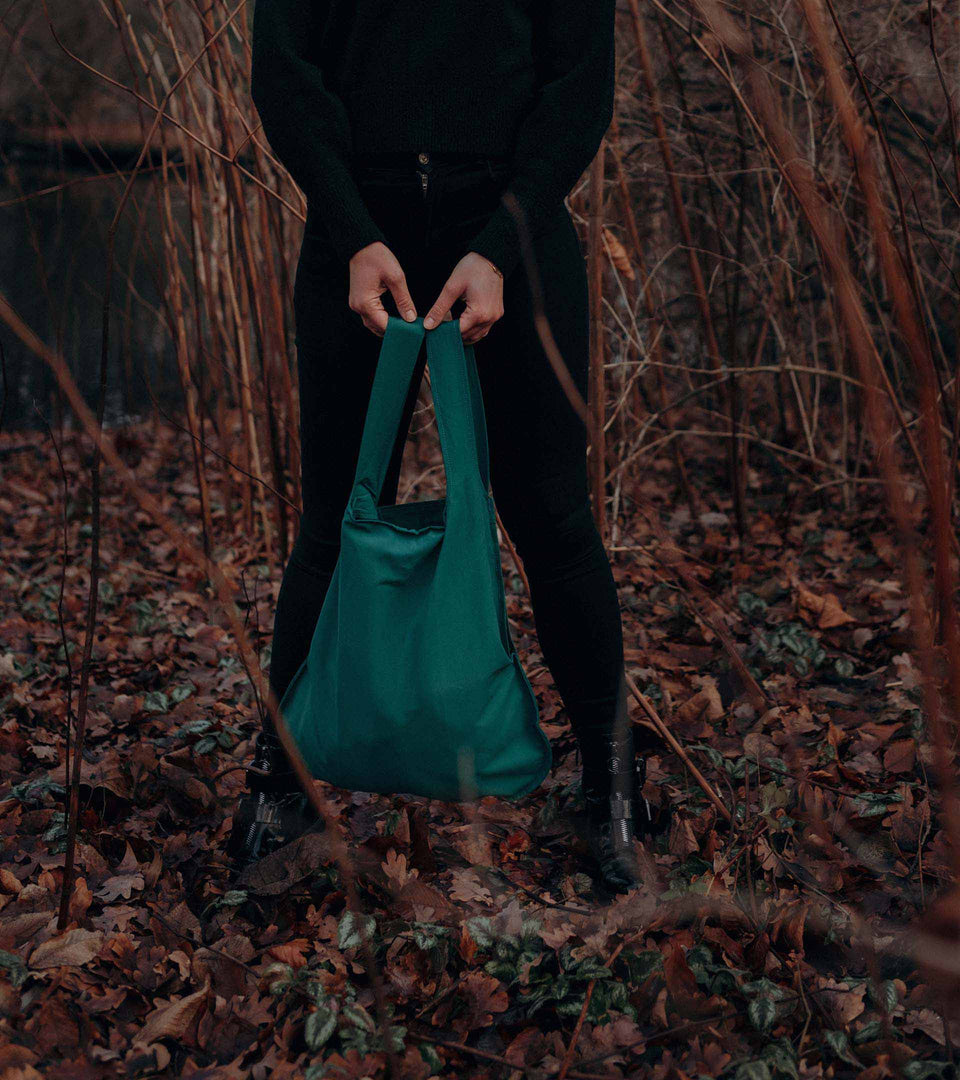 Notabag – Forest Green - Notabag - convertible bag - bag & backpack - reusable bag