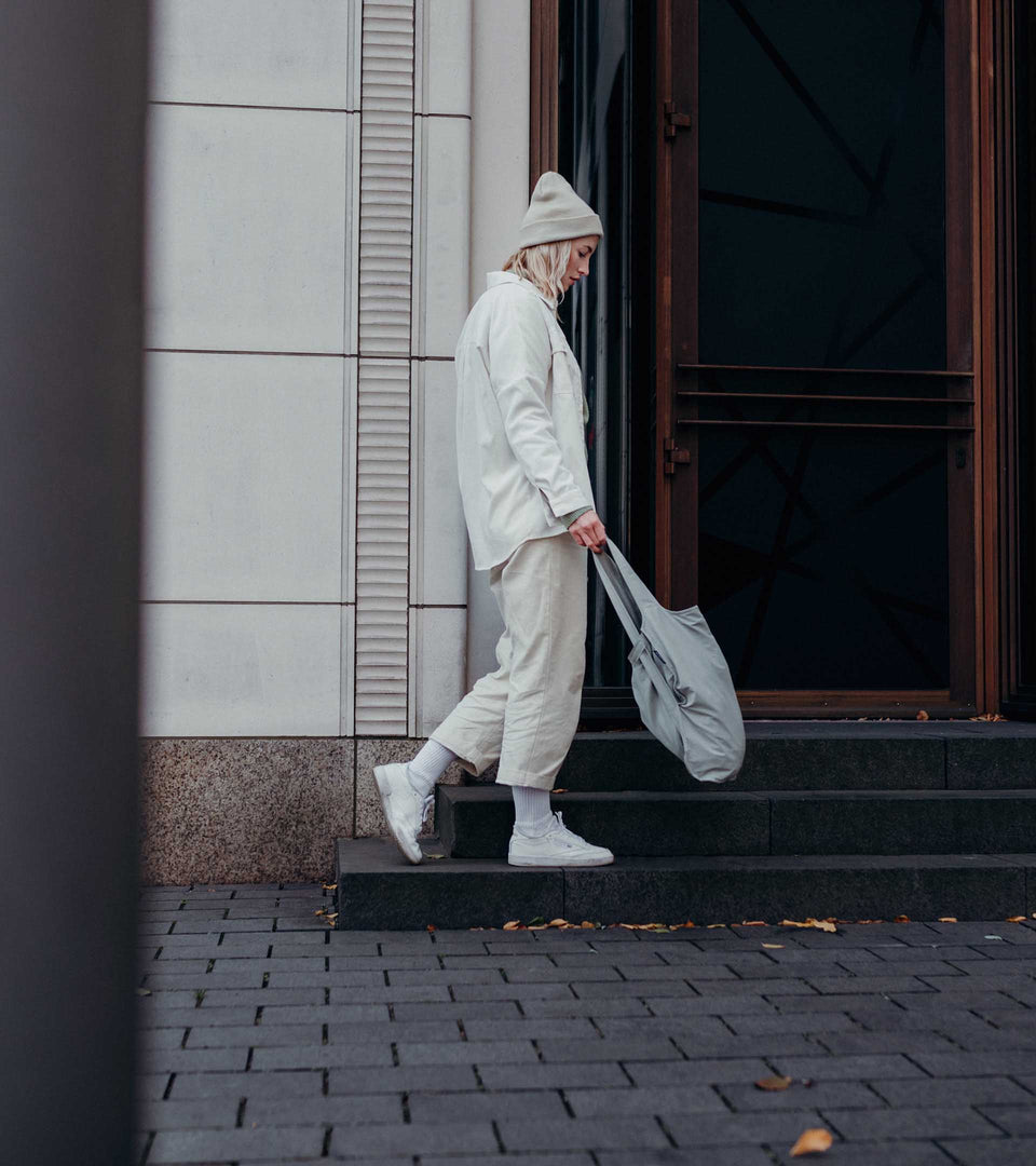 Notabag – Grey - Notabag - convertible bag - bag & backpack - reusable bag