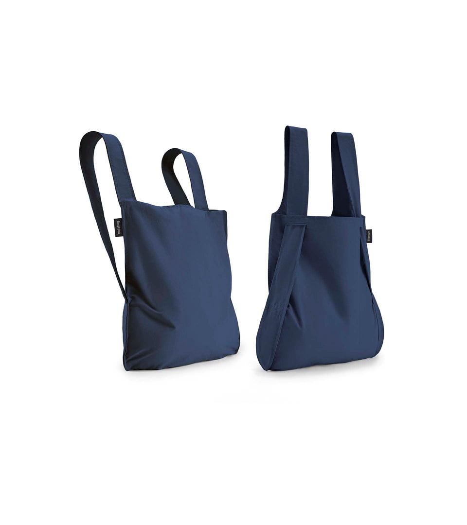 Notabag – Navy Blue - Notabag - convertible bag - bag & backpack - reusable bag