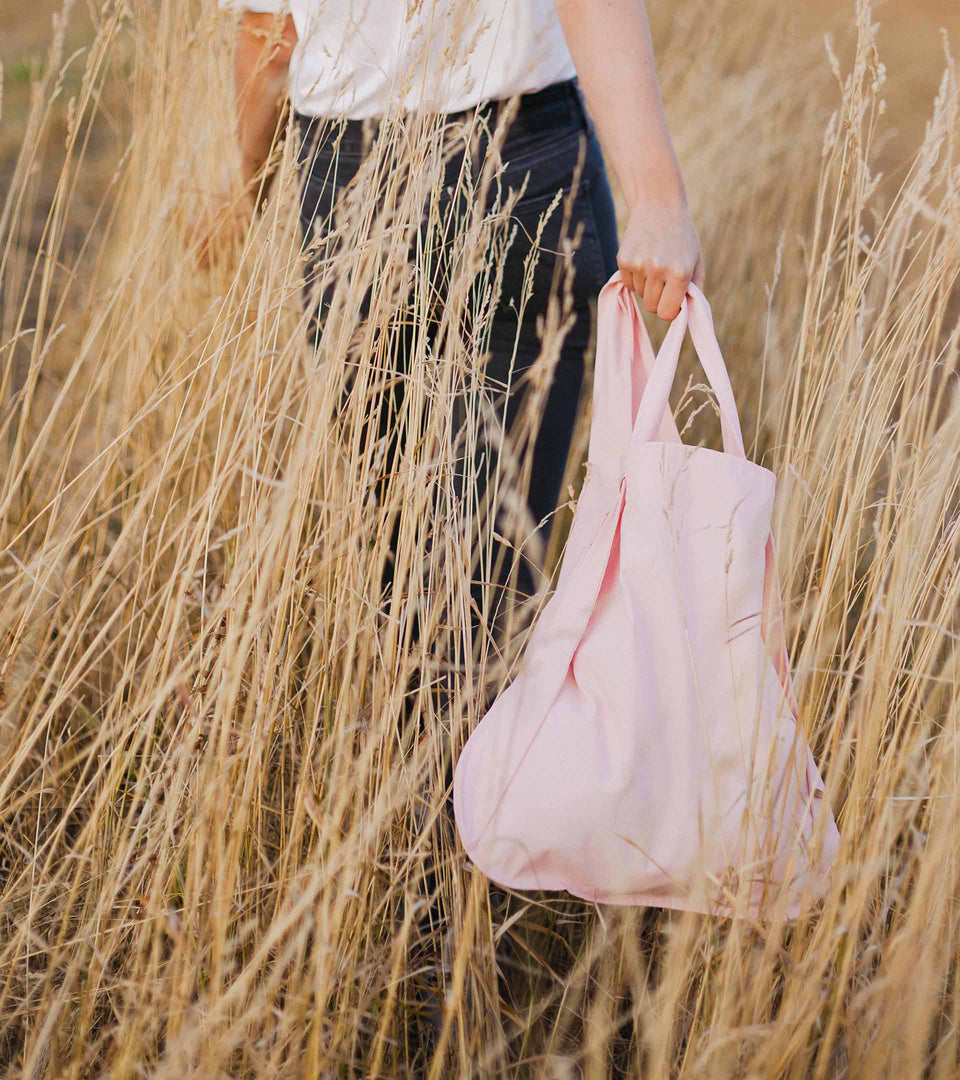 Notabag – Rose - Notabag - convertible bag - bag & backpack - reusable bag