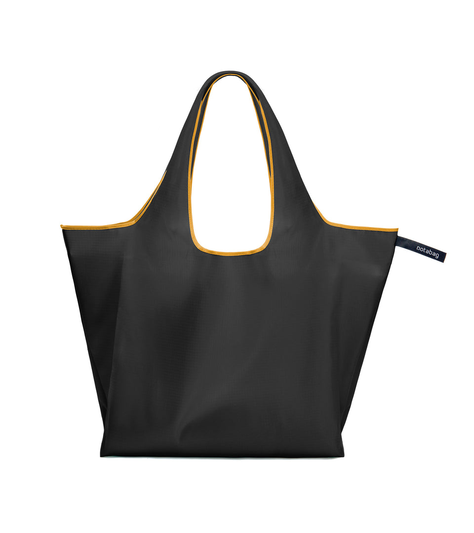 Notabag Tote – Black - Notabag - convertible bag - bag & backpack - reusable bag