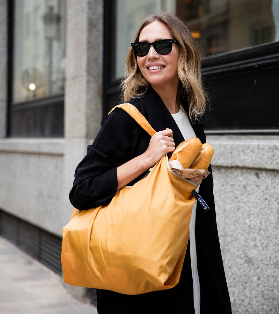 Notabag Tote – Mustard - Notabag - convertible bag - bag & backpack - reusable bag